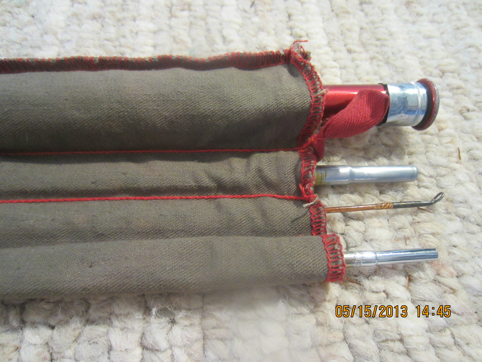 VINTAGE, SOUTHBEND BAIT CO. 5 PC. FLY ROD SET