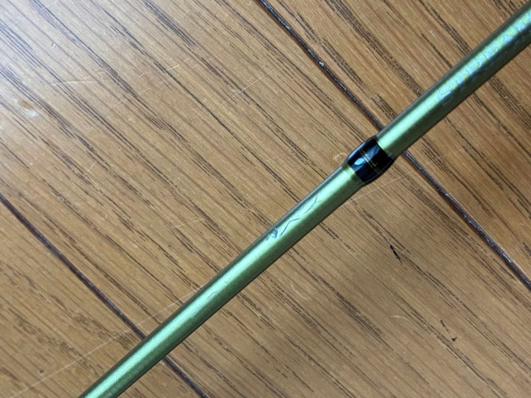 Kingdom Stream KING SK-516UL Spinning Rod Olive Green Wood Grip Used