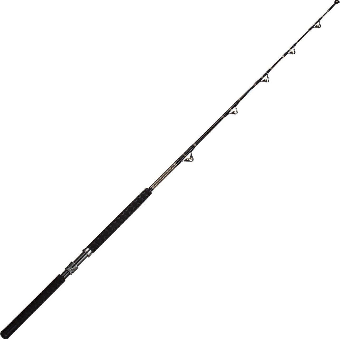TR Hunter — 6′ 80-120lbs 1Pc Trolling Rod Saltwater Offshore Heavy Roller Rod