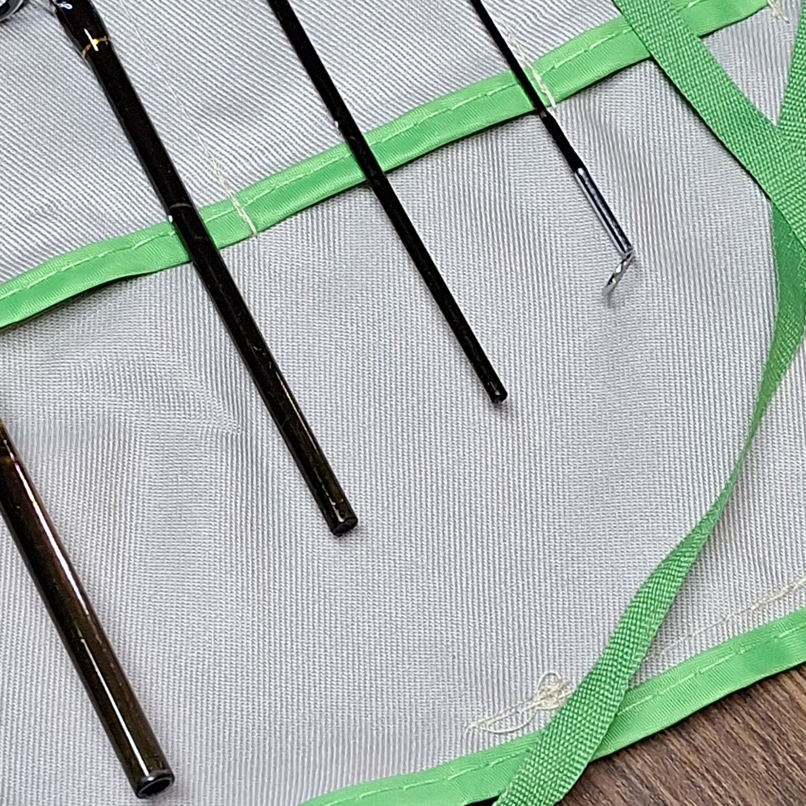 V-Feather Premium 7 ft 6 in 3 wt 4 Piece Fly Rod Full Cork Portable Tube Sock