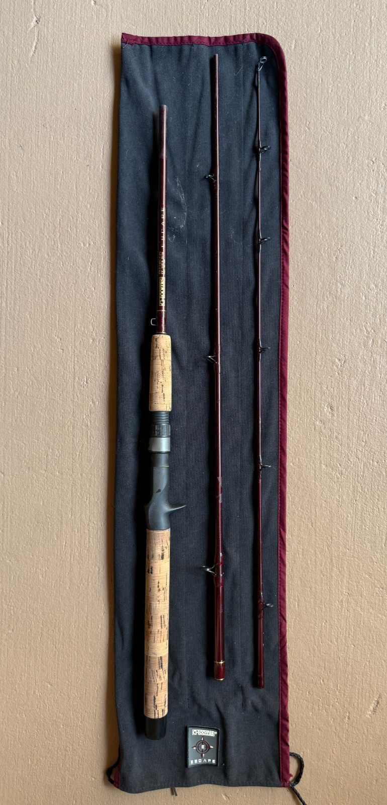 G-Loomis ETR 81-3 MHC-17 3PC 6′ 9″ 12-20lb 3/8-1oz Fast Action