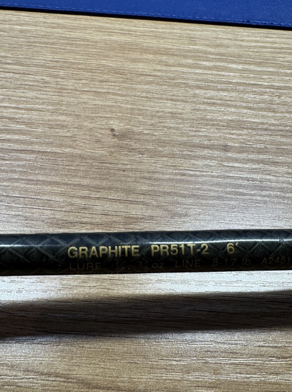 Daiwa Procaster Power Mesh Graphite PR51T-2 6’ Line 8-17 Lure 1/4-3/4oz