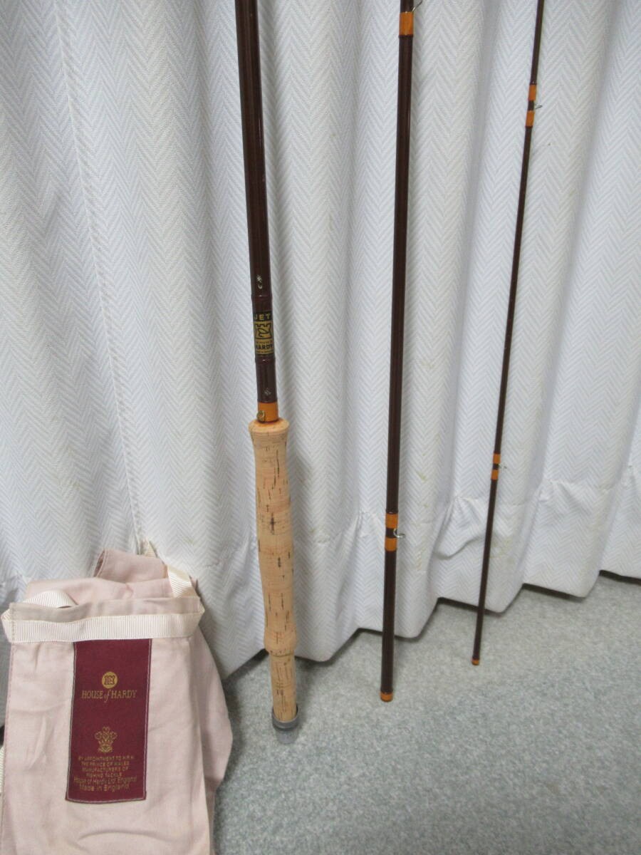 Hardy JET 8ft6i 3-piece glass fly rod