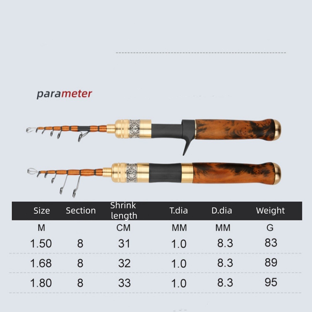 Telescopic Fishing Rods Spinning Casting Rod Carbon Fiber Rod Bass Ultra Light