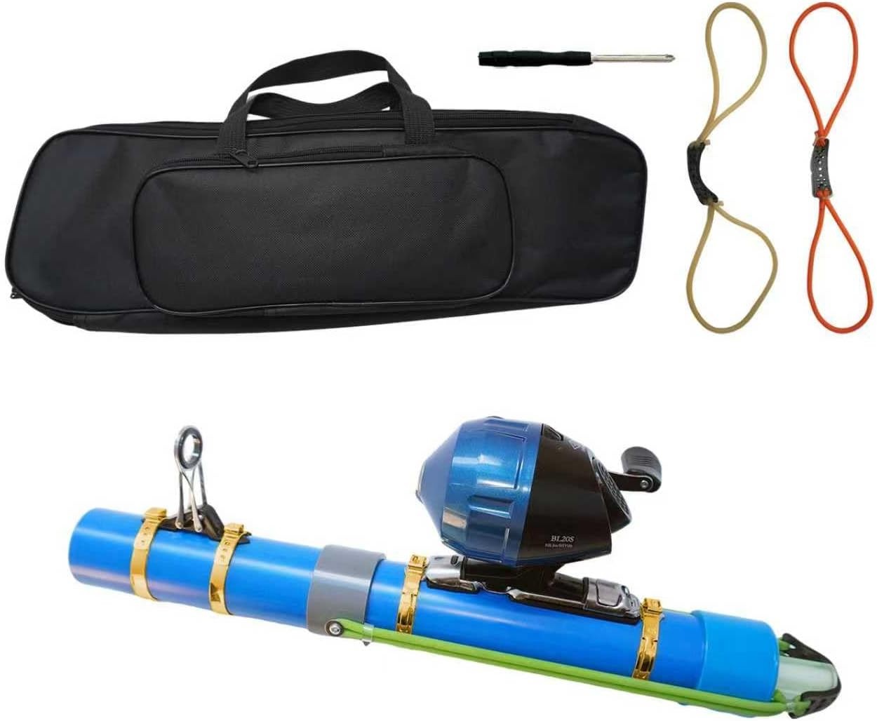 Portable Fishing Catapult Rod Durable & Lightweight Telescopic Lure & Bait