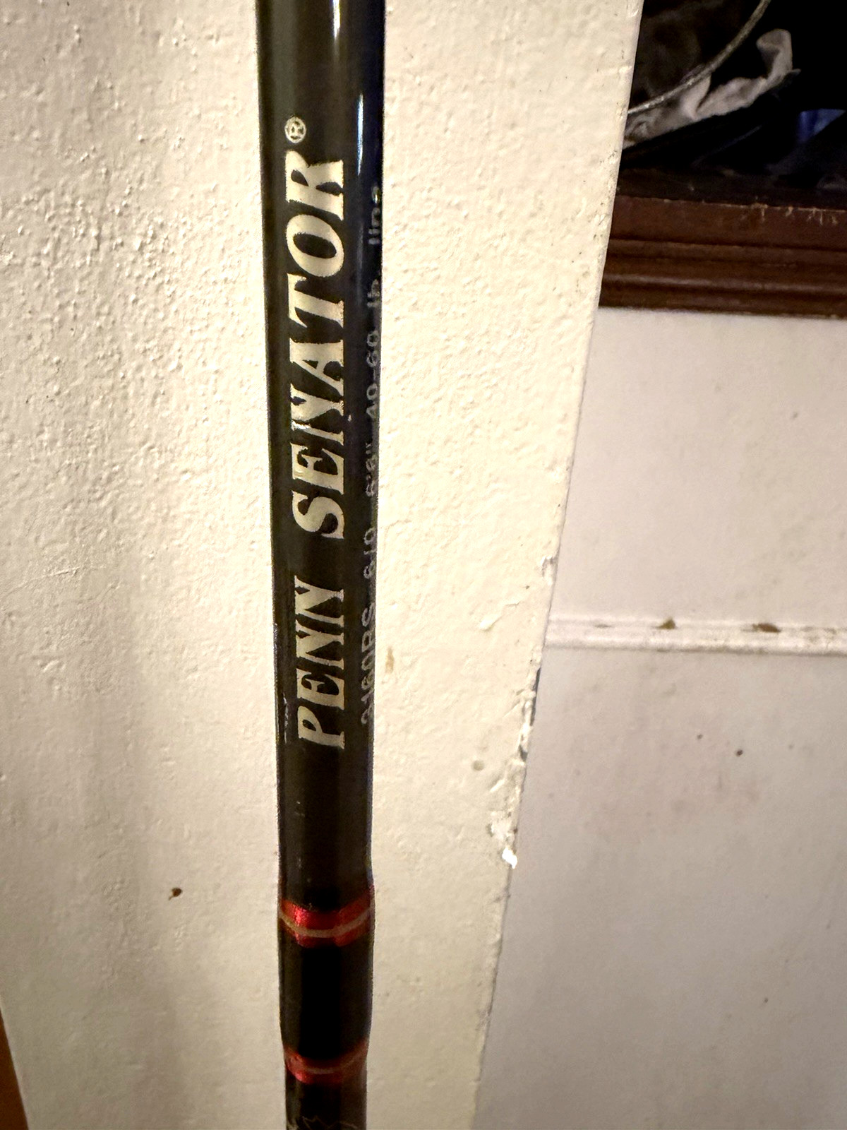 VINTAGE PENN SENATOR BOAT ROD 3160RS 6/0 6’6″ 40-60 LB LINE GREAT CONDITION