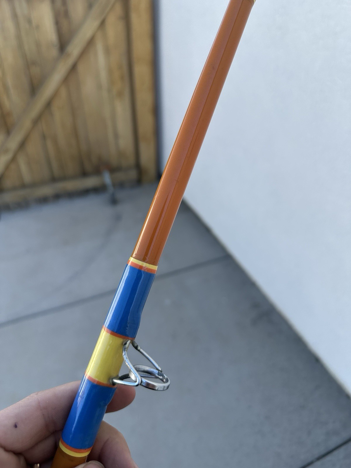 Kencor Tenlew Magnaglas 610-86C Conventional Fishing Rod 2 Piece 8’6” 10-40lb