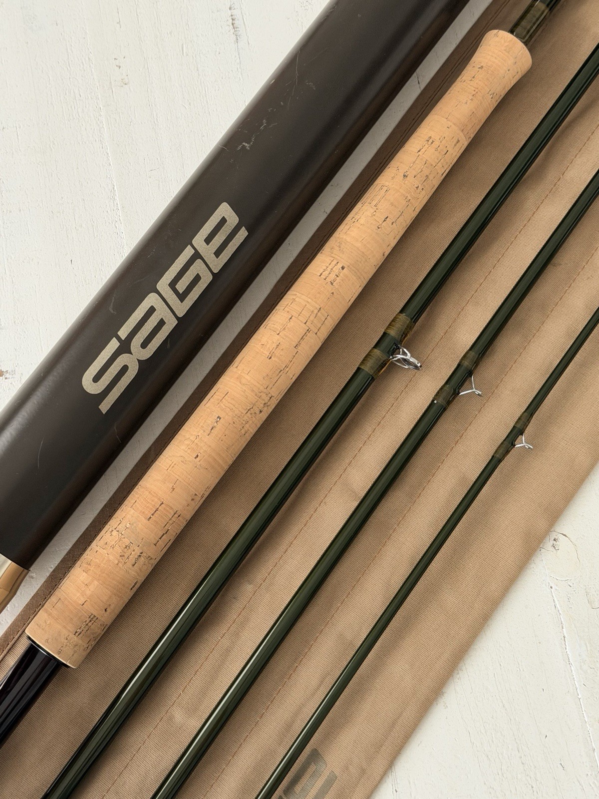 **BEAUTIFUL** 🔥 SAGE Z-Axis SPEY 9wt 14’3”in~4pc FlyRod!! ~LEGENDARY~ 🔥