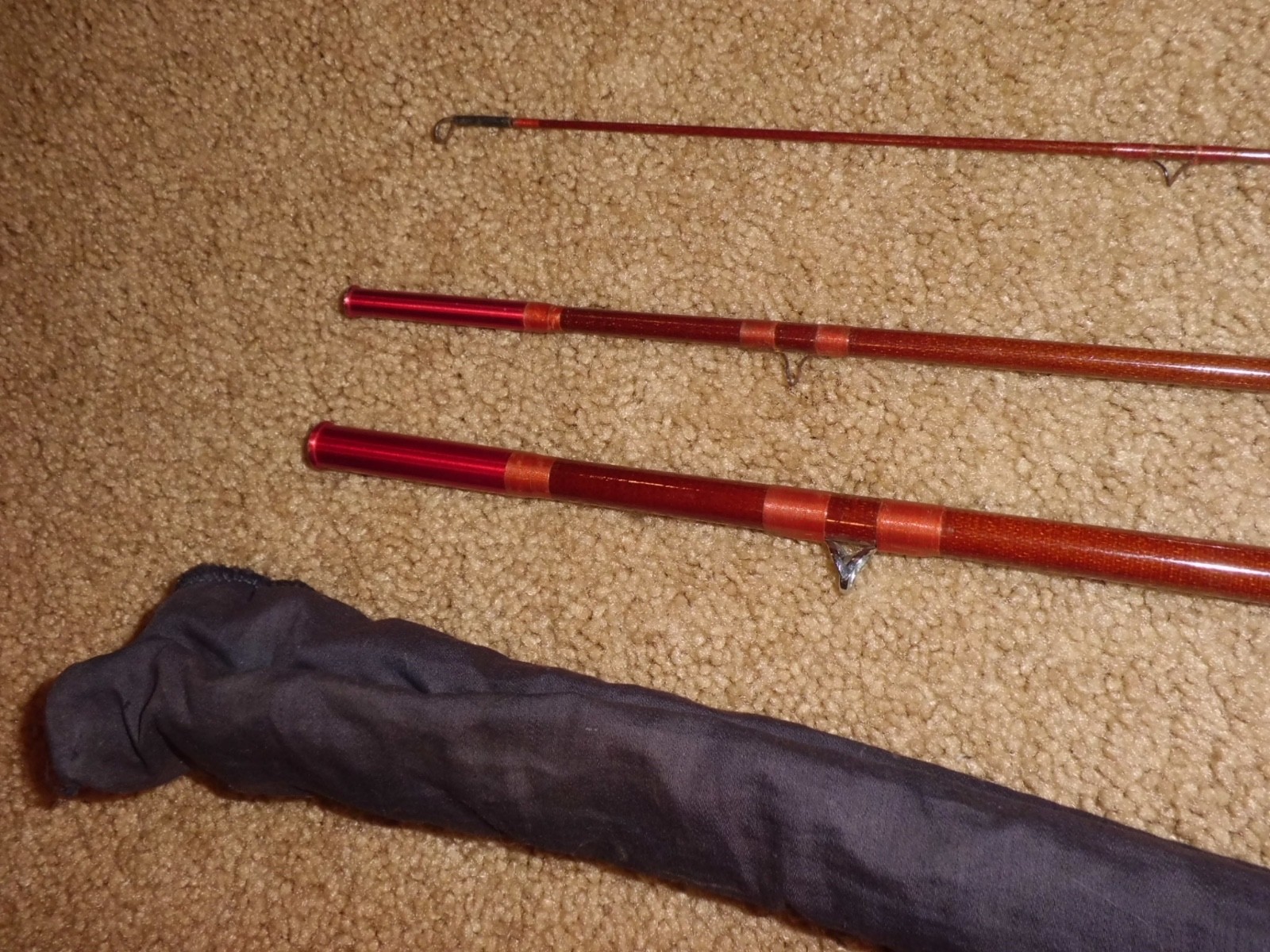 Vintage SILAFLEX 3 pc Fly 9′ Rod made in USA