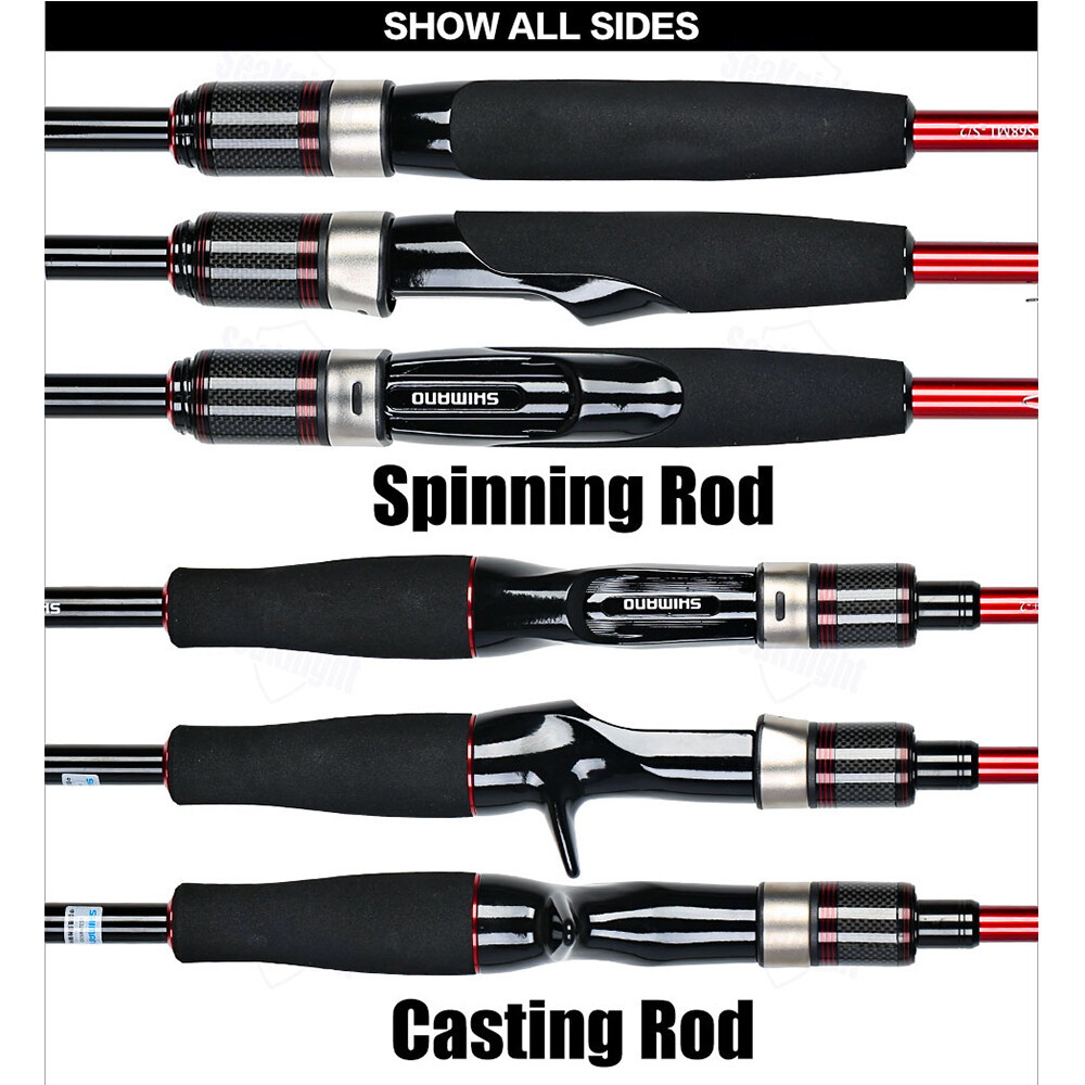 2022 Shimano Majestic XT Fishing Spinning Casting Rod F RF Fishing Poles 2Pc