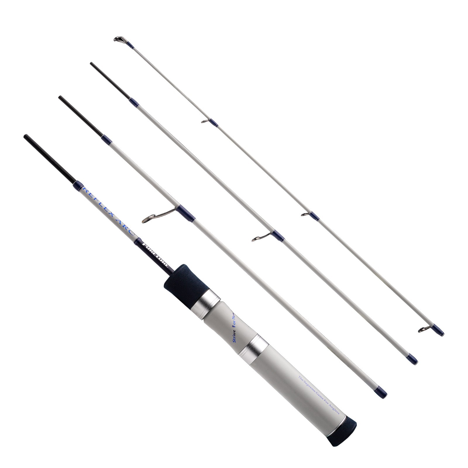 PURELURE REFLEX ARC Flick Casting BFS Fishing Rod Cast/Spin 4-Piece 6’1″-6’7″