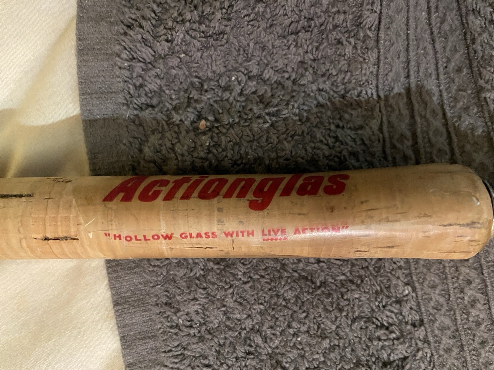 Orchard Industries Actionglas Fly Rod 8’6″ w Original Sock-New W Plastic
