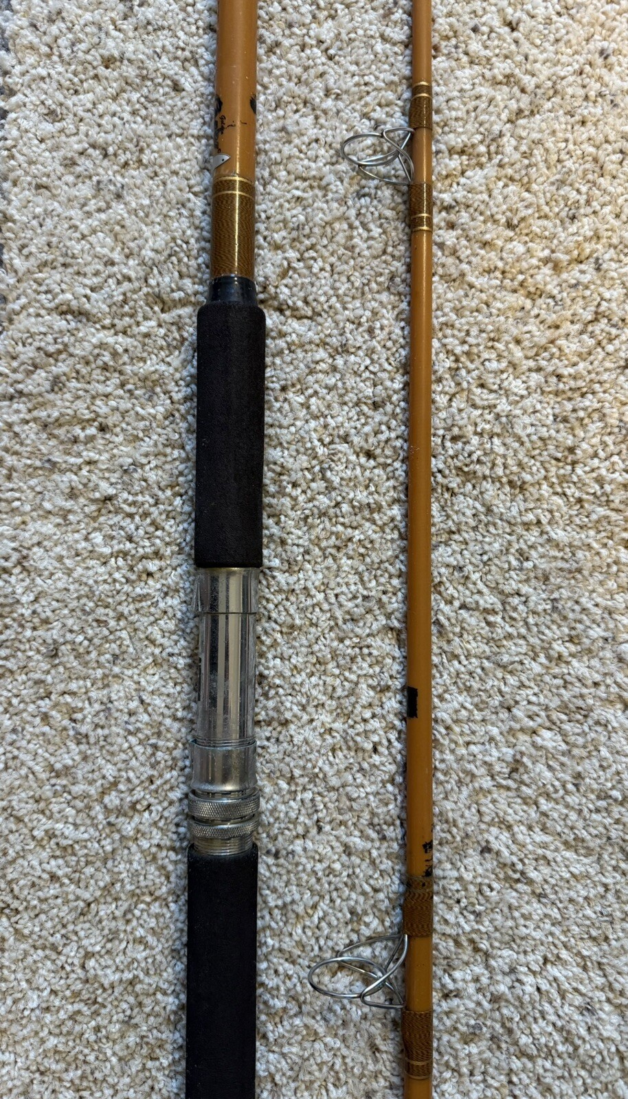 Vintage Golden Sabre 11’ Spinning Surf Fishing Rod Model #1301