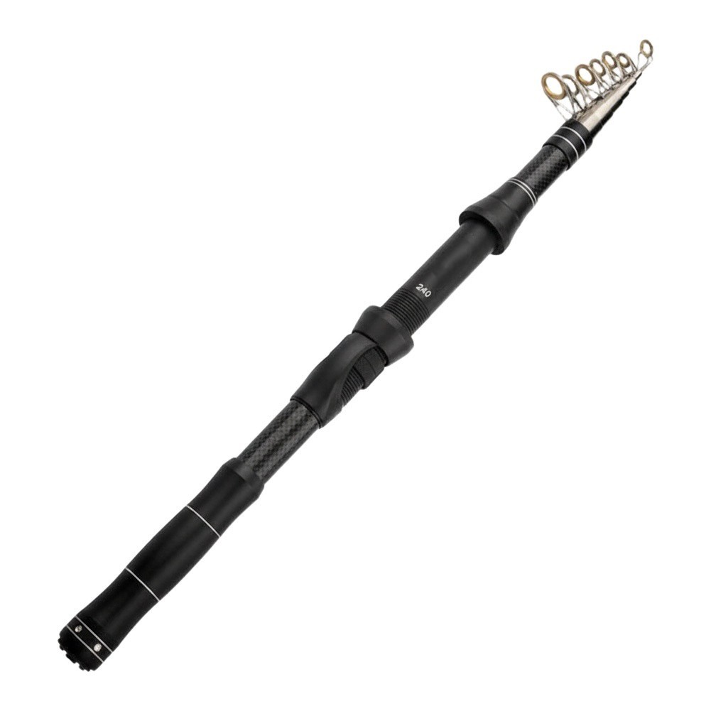 For Sea Fishing Portable Fishing Rod Anti-tangle Design Shrink Telescopic Design