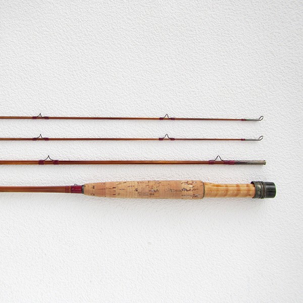 H.L.Leonard Hunt 49-9 7’6″ #5 3pc 2top HLLeonard Bamboo Fly Fishing Rod