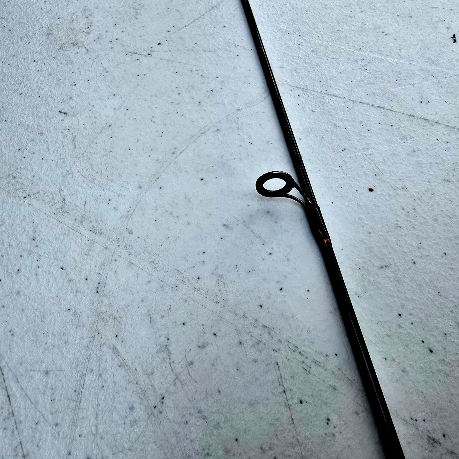 7’6″ Custom Thunder Bay Rod.Extra Fast Action Spinning Rod.Glass Rod.Det In Decr