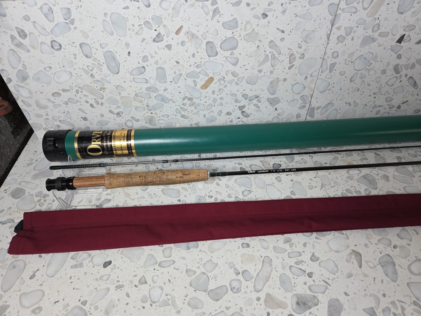 ORVIS Graphite “FAR AND FINE” 5wt 7’9″ Fly Rod