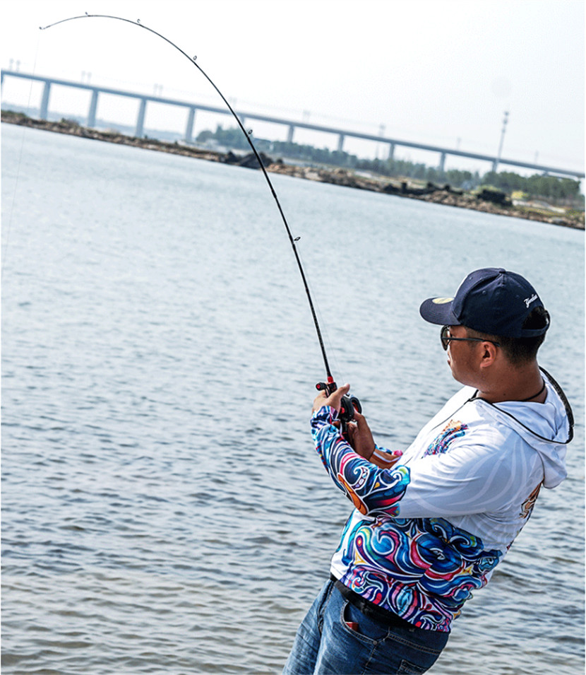 Sensitive fast action 6ft 7ft 8ft fast action 6-14lb 1/4-3/4oz SPINNING ROD
