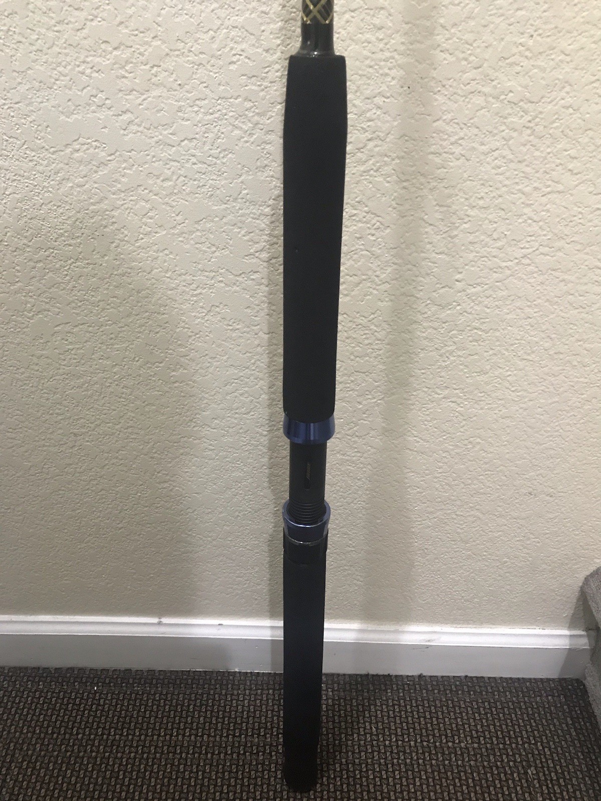 VINTAGE SABRE STROKER CASTING JIGGING TROLLING FISHING ROD SD665 6’6”FT 20-50LB