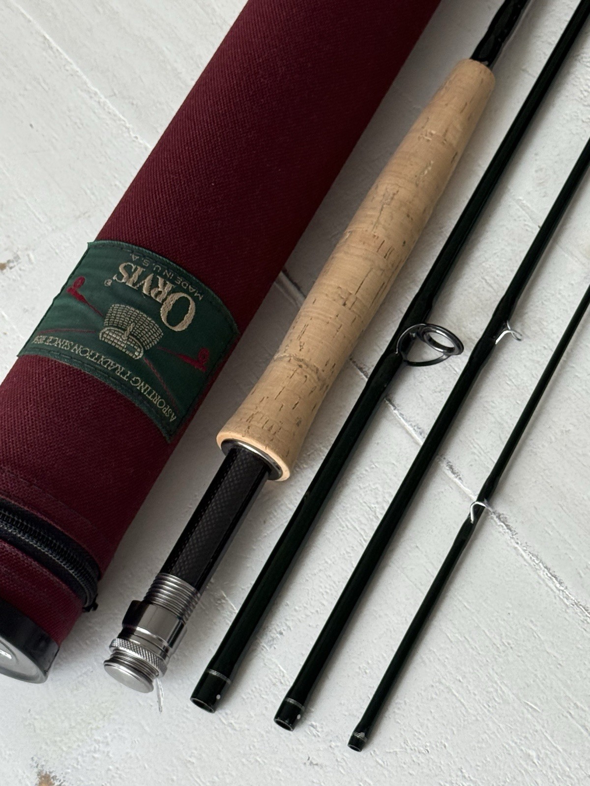 **BEAUTIFUL** ORVIS TRIDENT TLS F POWER MATRIX 6wt 9’ft Fly Rod!🔥~EXCELLENT~🔥