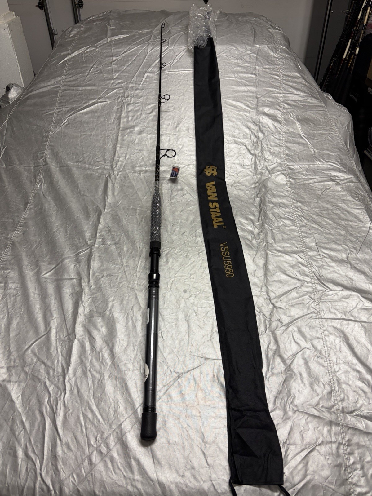 Van Staal 5’ 9” Stand Up VSSU5950 Spinning Rod 50lb Rating Saltwater Fishing NEW