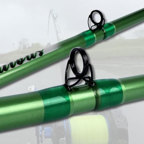 Catfish Fishing Rod 1 Piece/2 Piece Catfishing Fishing Pole Portable Travel