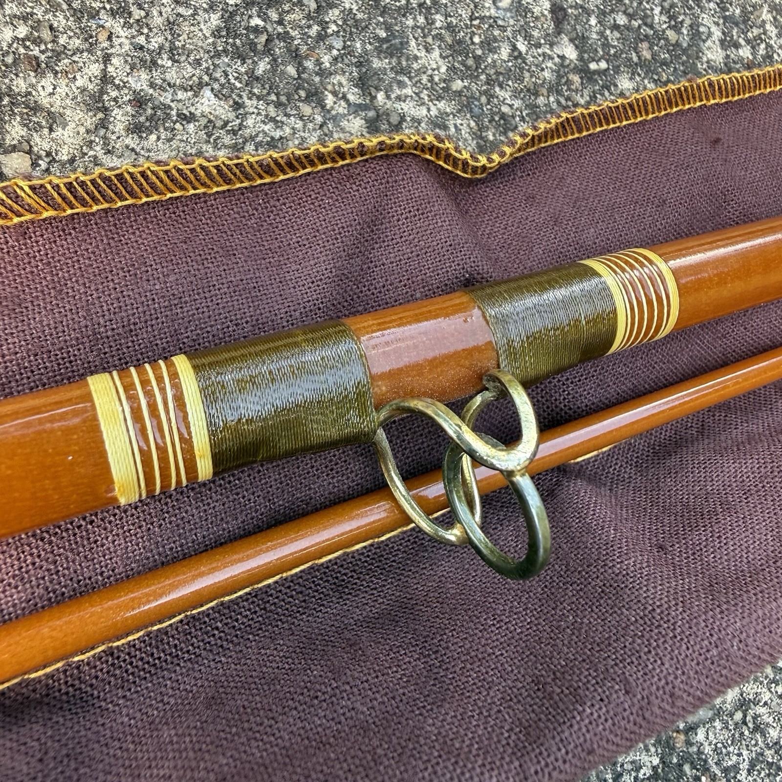 Vtg St. Croix 7090 XLM Fiberglass Fly Rod 9 Foot 2PC, 5oz, 9-10 Line Never Used