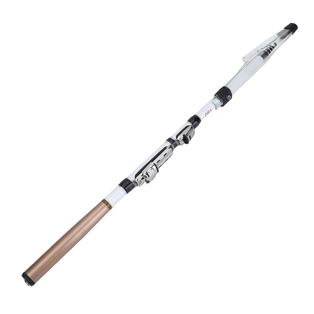 Portable Telescopic Fishing Rod Travel Spinning Fishing Pole Carbon Fiber UYHD