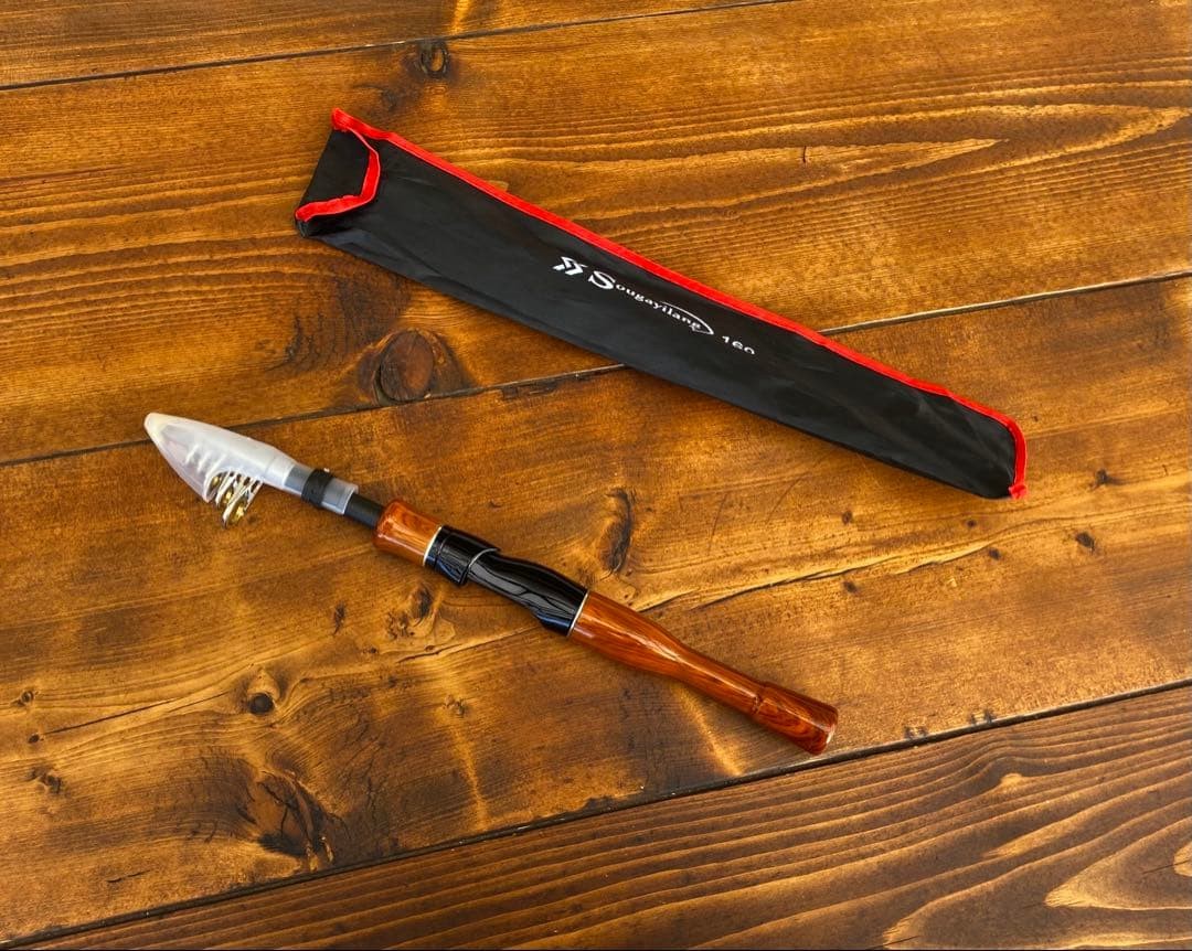 Telesco Rod 5ft3in Trout Fishing Travel Light Mountain Stream Durable