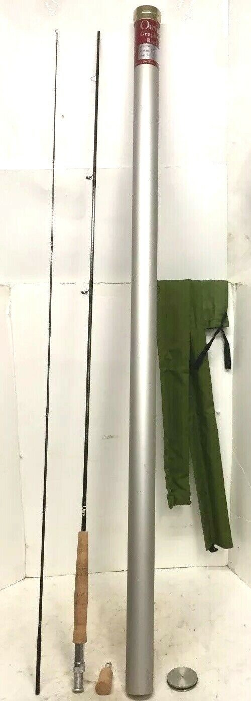Vintage Orvis Shooting Star 8 1/2′ 4 oz (8) 0179 Graphite Fly Rod W Tube & Sock