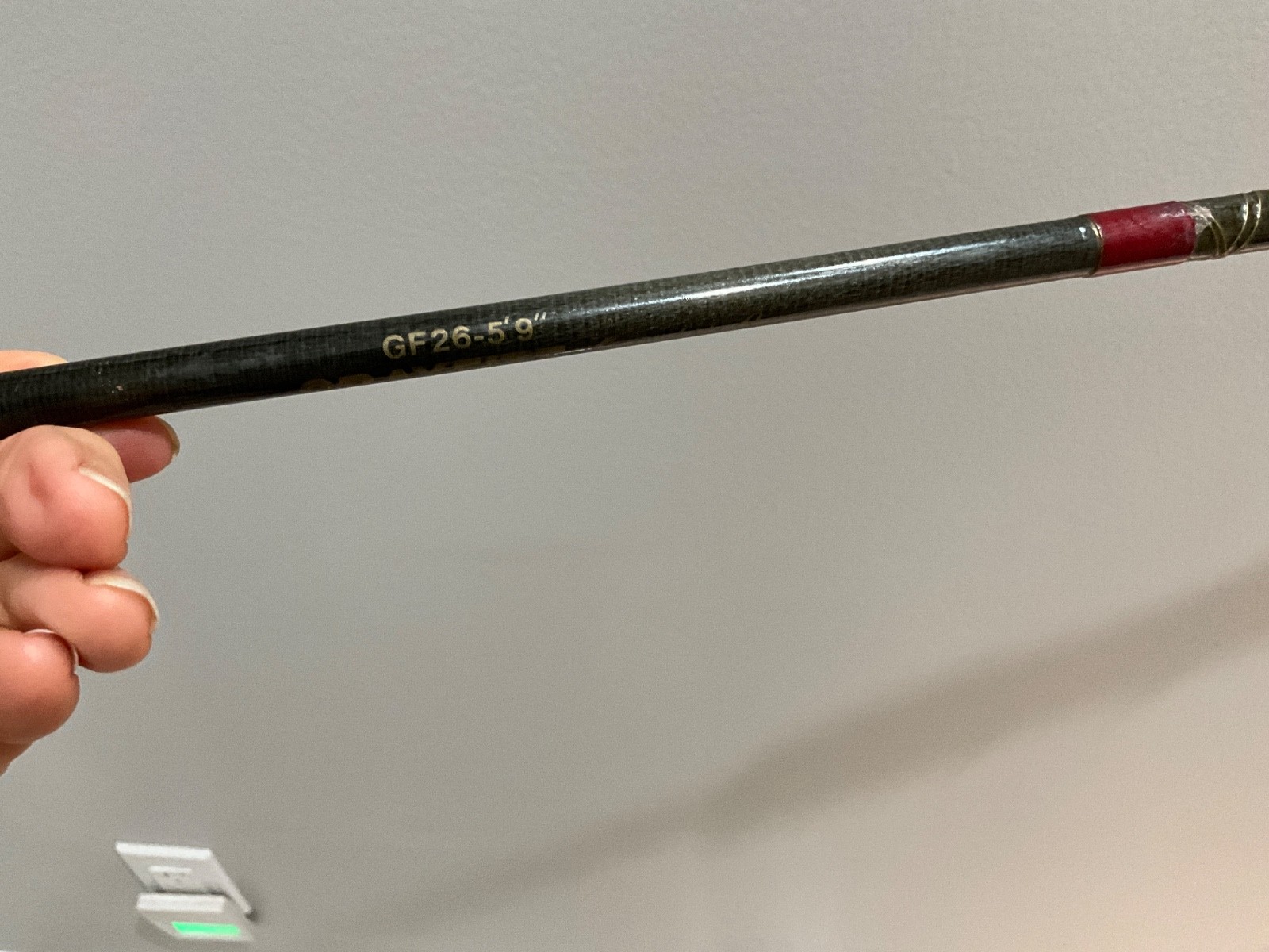 nice. Berkley GRAYFITE GF-26 5′ 9″ Spinning Rod 2pc 1/3 to 3/4 oz lure