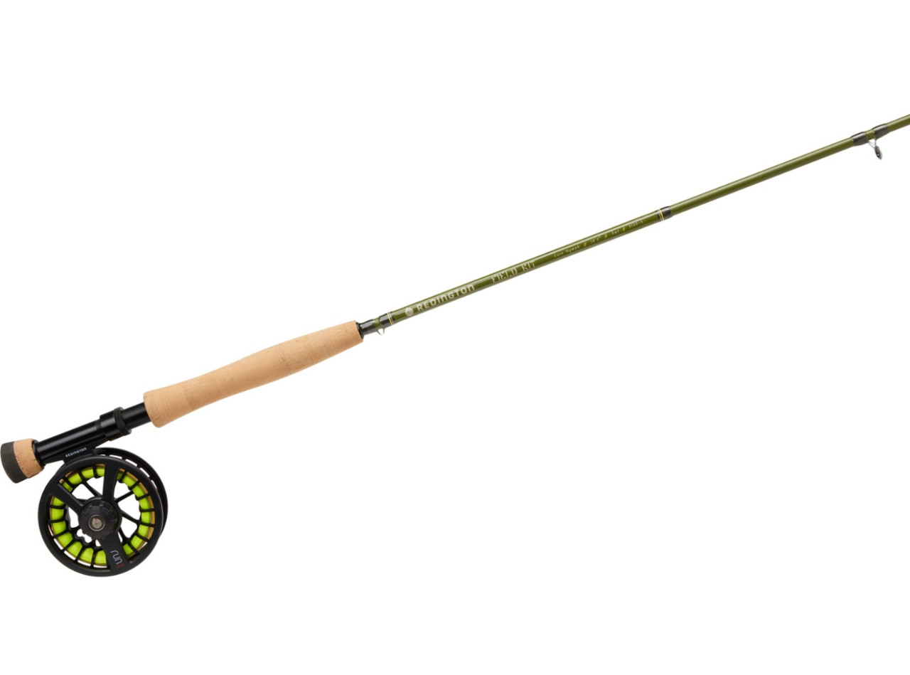 Redington Euro Nymph II Field Kit Fly Fishing Rod Reel Line Combo 10′ 3wt 4pcs