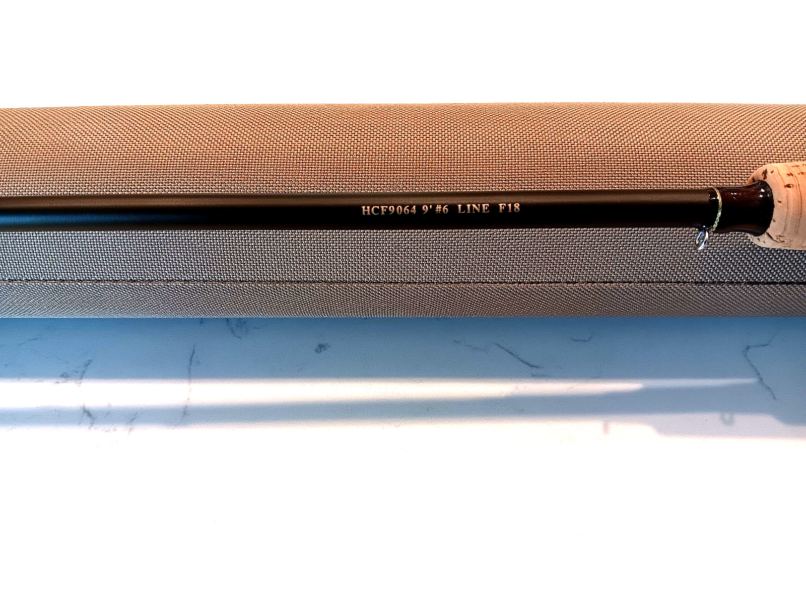 9′ 5 wt. White River Hobbs Creek fly rod/reel/combined travel case/tube..EX.