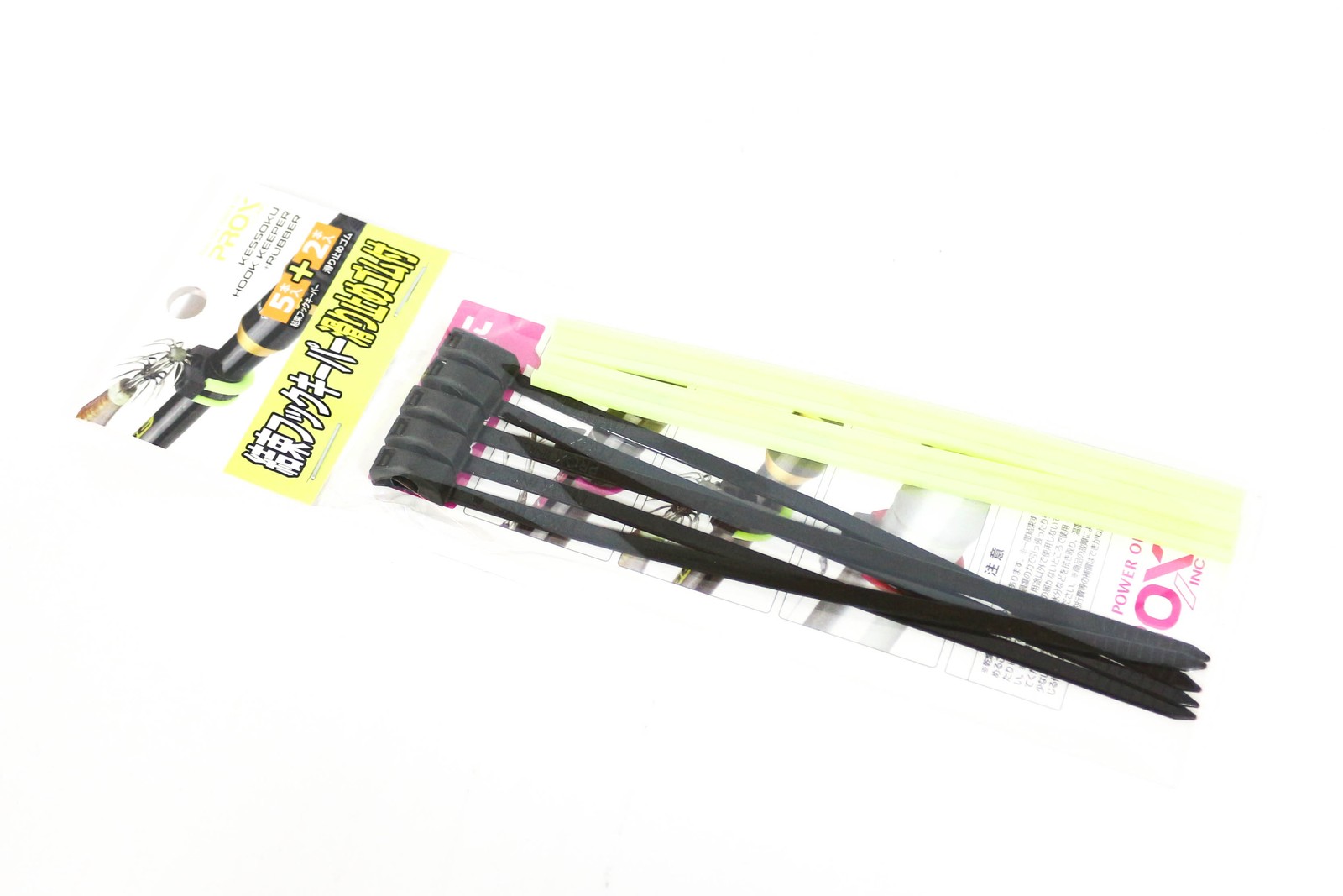 Prox PX9941KY Cable Tie Hook Keeper 5/Pack, 35 x 150 x 4mm Blk Grn (4235)