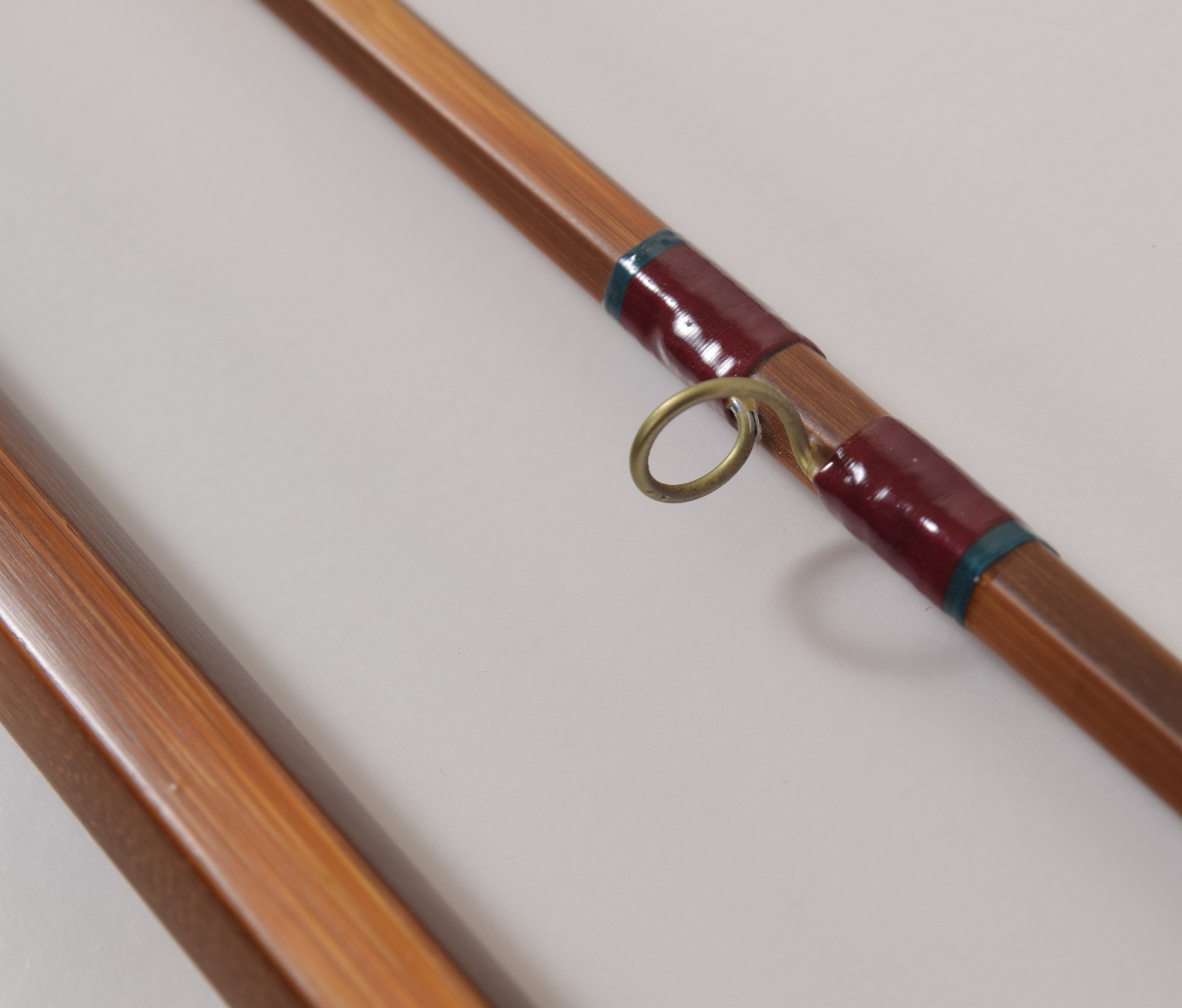 Partridge Split Cane 9 1/2 ft 8 weight F275 Fly Fishing Rod Excellent