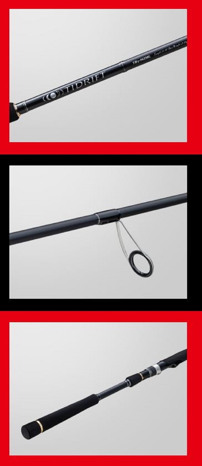 Major Craft 1G Tidrift Series Spinning Rod TD1-962ML (6076)