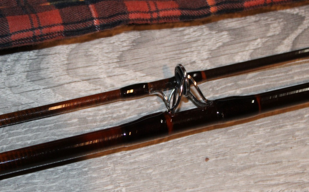 Unmarked 10′ Fly fishing rod (NICE) with Tube & sock