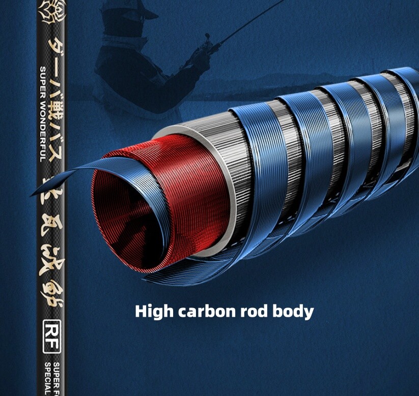 Fishing Rod 1.65m/1.8m Carbon Fiber Spinning Casting Fishing Pole Fast Trout Rod