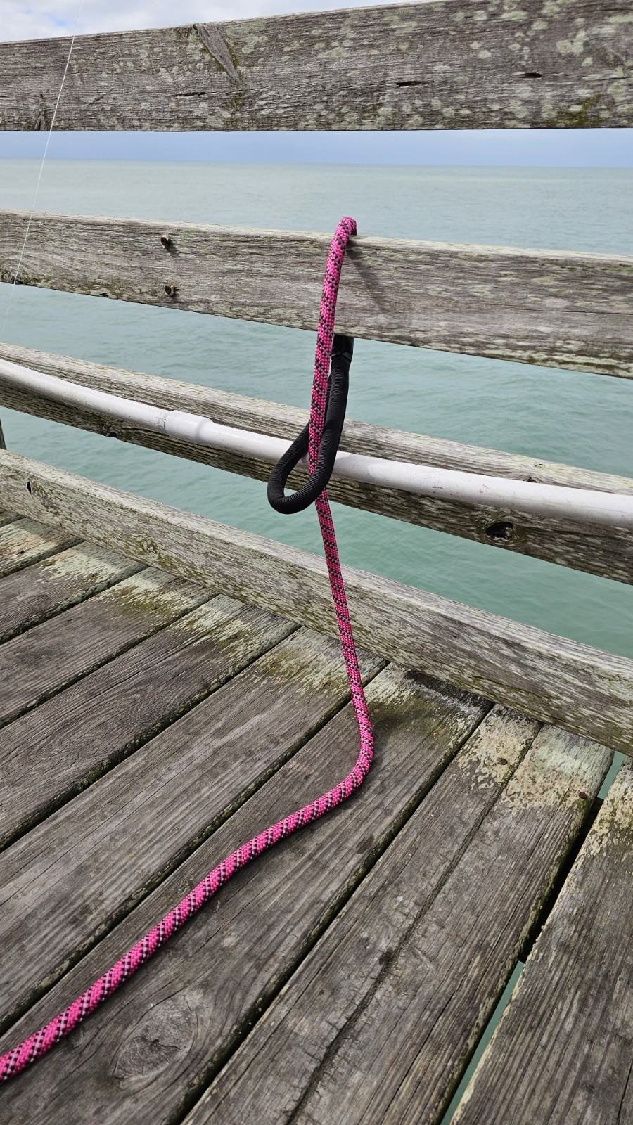 Rod Saver For Pier Or Dock Fishing