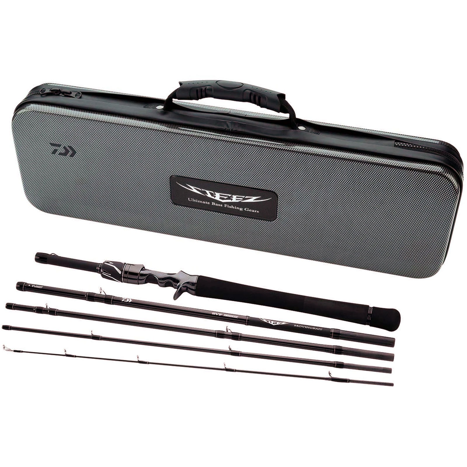 DAIWA Steez 4-10lb Spinning Travel Rod (SZTR6105MLFS)