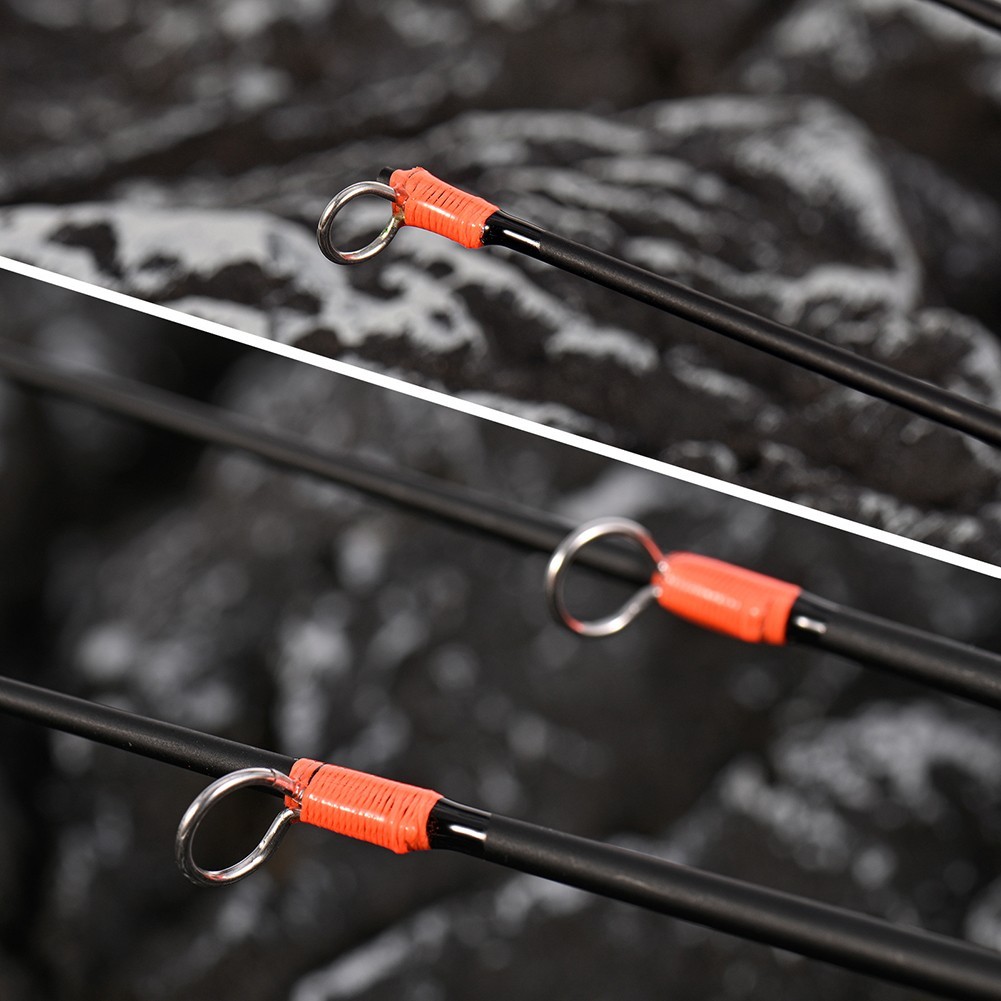 Portable Fishing Set Ice Fishing Rod Carbon Fiber Tip Fiberglass Tip Section