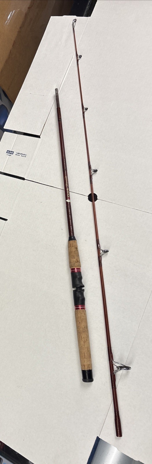 Vintage Quick Finessa 6060 Fishing Rod 6’ 2 Piece