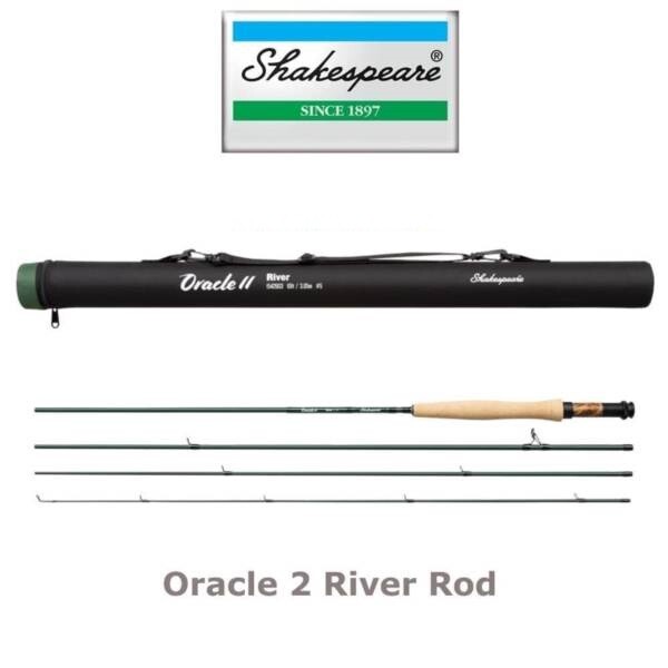 Shakespeare ® Oracle 2 RIVER Fly Rod * NEW 2026 Stock * 11 Options * UK DEALER *