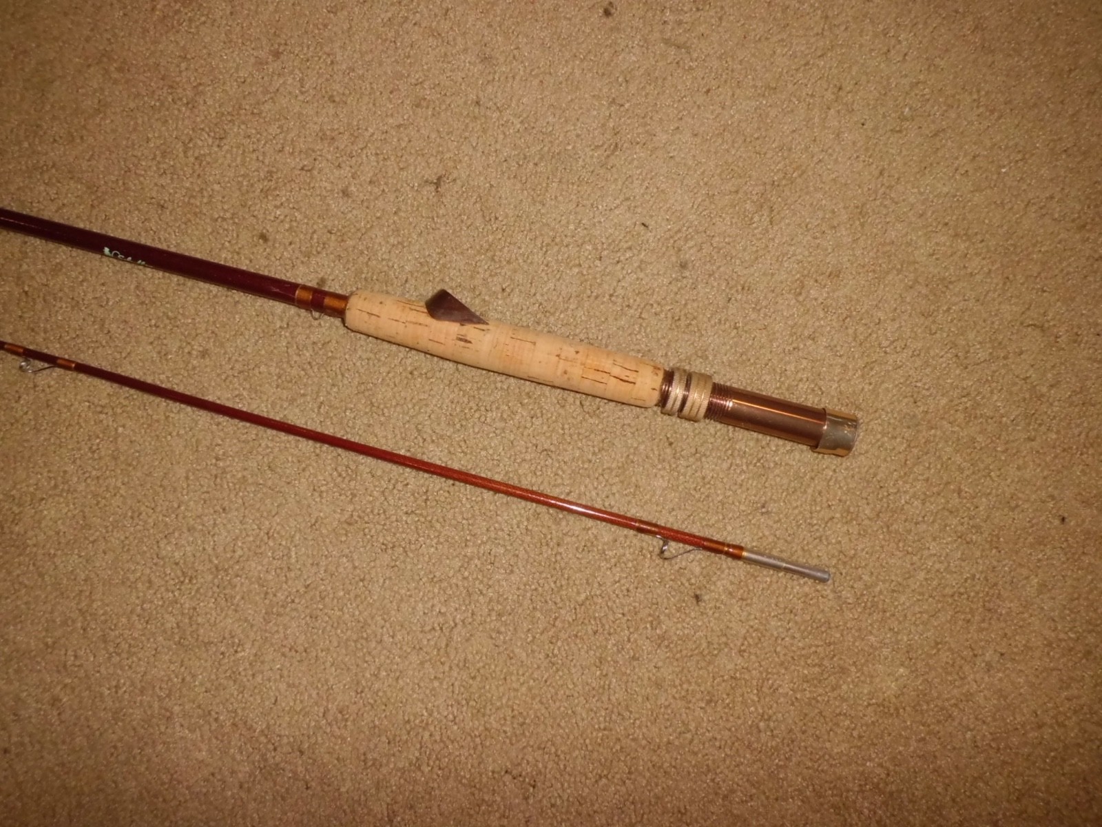 Vintage Silaflex F75 Fly 7’6″ Rod made in USA- 5-6 wt