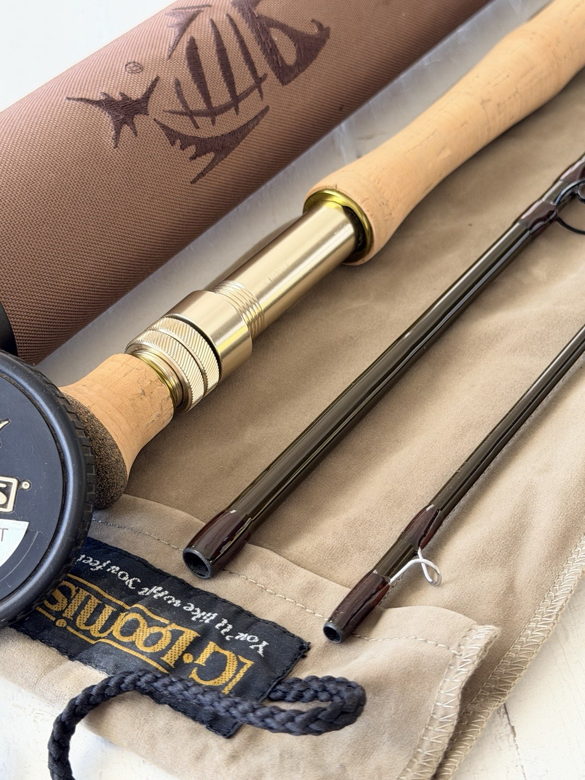 **BEAUTIFUL** 🔥 G LOOMIS CROSSCURRENT 10wt 9’ft fly rod!!! 🔥