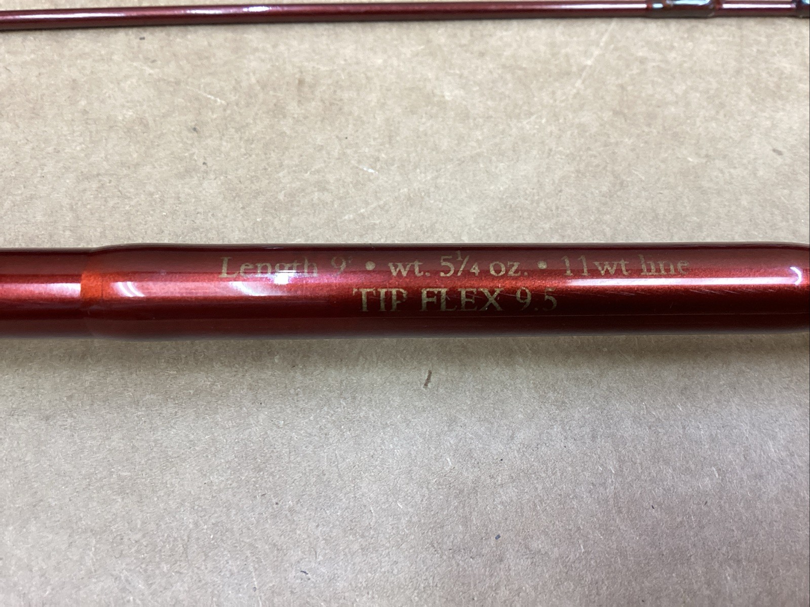 Orvis Zero Gravity 4 piece Tip Flex 9.5′ Line #11 Trout Fly Rod With Tube Superb
