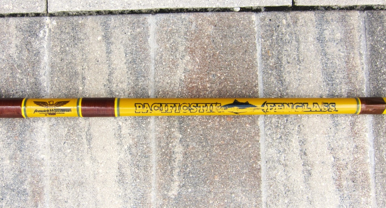 Vintage Fenwick PACIFICSTIK FENGLASS 1270C Live-Bait Rod: 7′; 12-30lb – NICE CD!