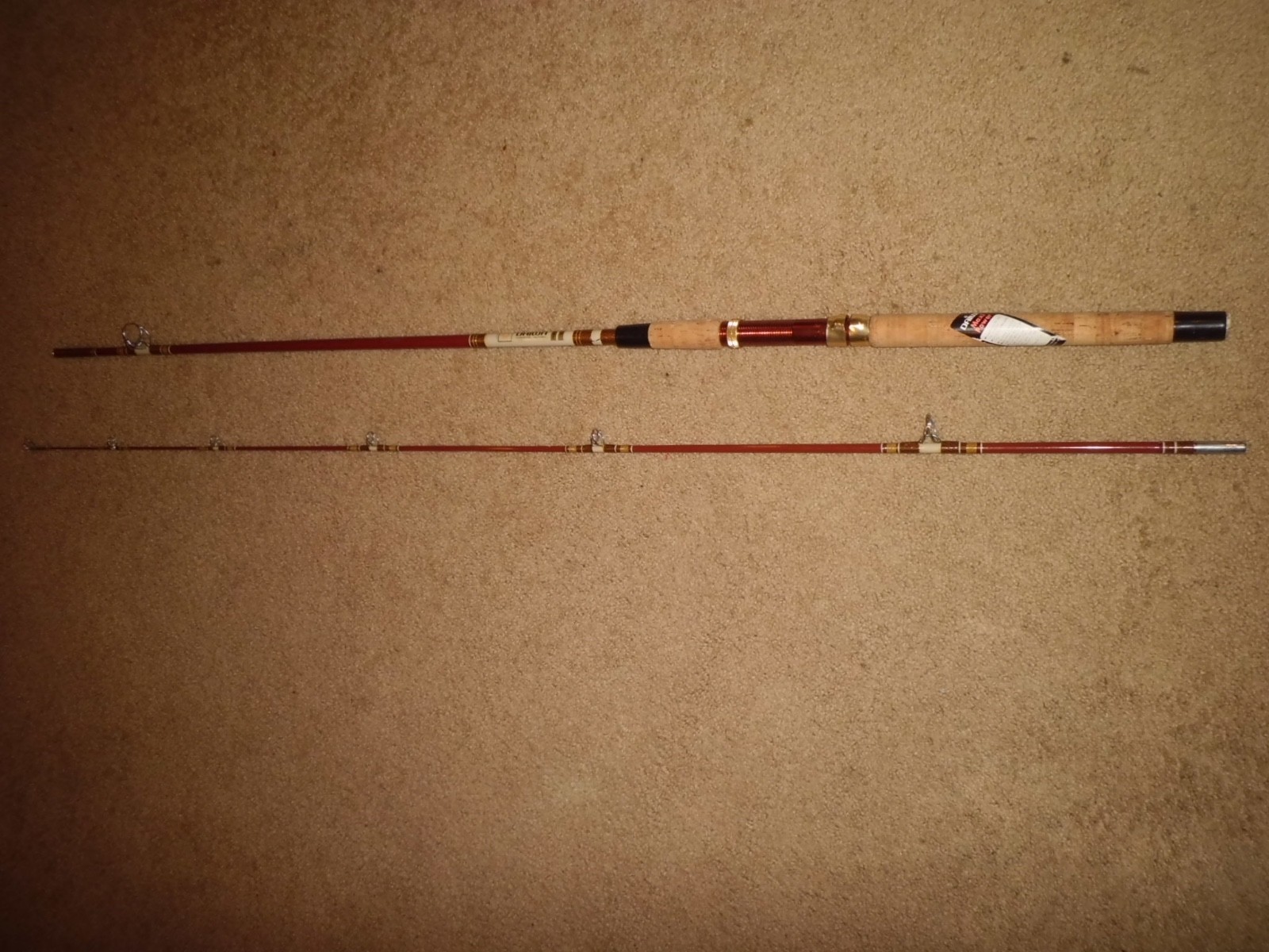 NOS Vintage DAIWA Maxi Power 3100-8.5 Spinning 8’6″ Rod- 20 lb test