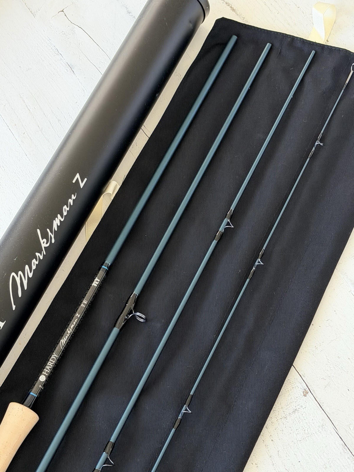**BEAUTIFUL** 🔥NEW HARDY MARKSMAN Z 7wt. 9’Ft Fly Rod!! 🔥~LEGENDARY~🔥