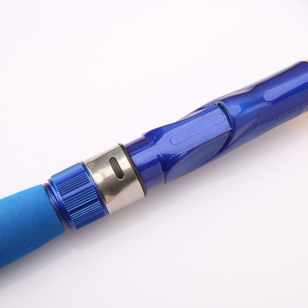 Fishing Rod 1 0m to 2 4m Telescopic Lightweight Fiberglass for Outdoors